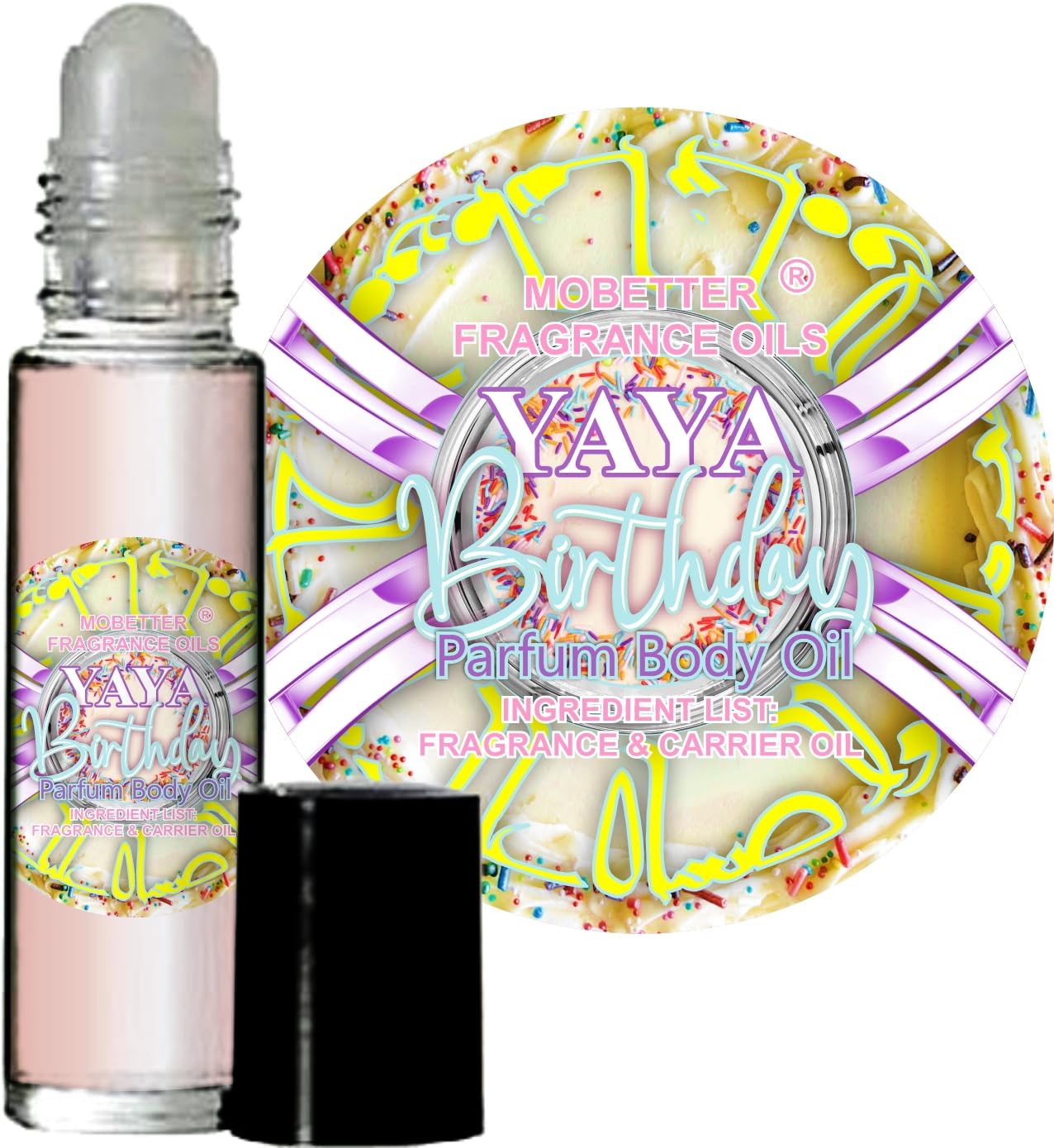 MOBETTER FRAGRANCE OILS YAYA Birthday Parfum Fragrance Body Oil for Women