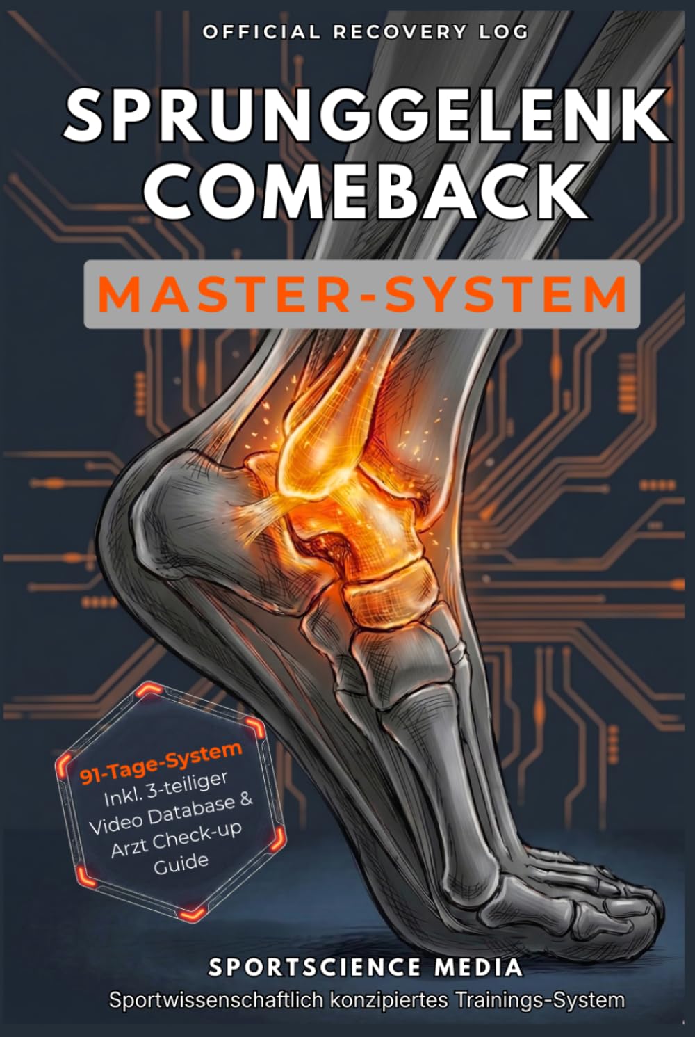 SPRUNGGELENK COMEBACK [ MASTER SYSTEM ]: 91-Tage-Präzisions-Algorithmus zur Rehabilitation. Inklusive digitalem Video-Interface & biomechanischer Systematik.