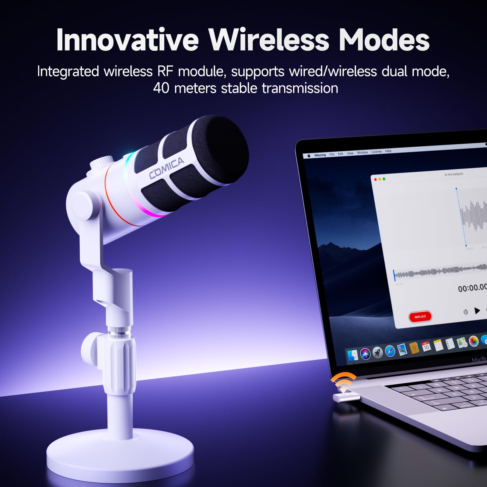 Amazon.com: COMICA EJoy D10 Pro XLR/USB-C Gaming Microphone for