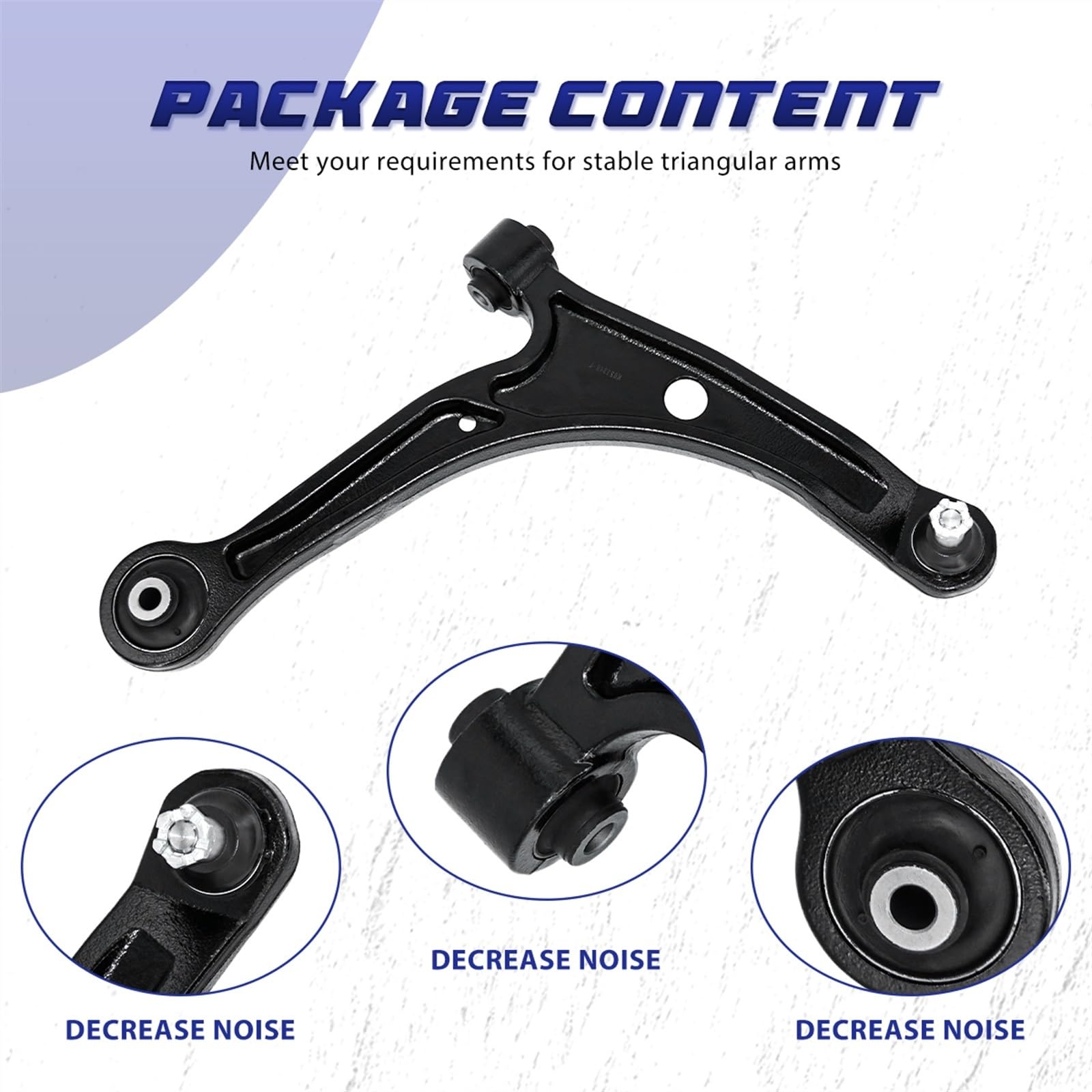 ricambi auto Compatibile Con Pilot 2003 2004 2005 2006 2007 2008 Kit Di Sospensione Ruota Braccio Oscillante Inferiore Anteriore Accessori Auto 51360S9VA00