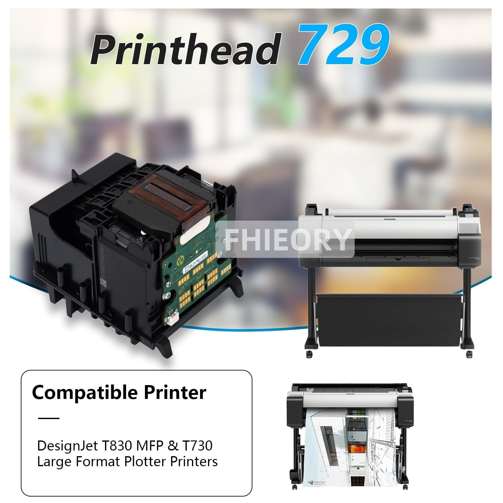HP プリントヘッド729 HP 729 DesignJet Printhead Replacement Kit for large printers