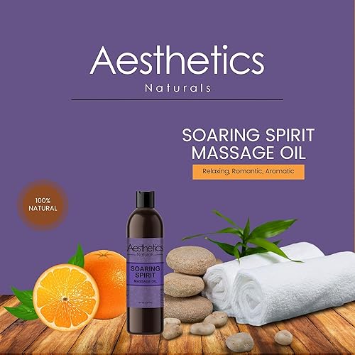 Miniatura 9 de Aceite de masaje Aesthetic Naturals (rosa tranquila)