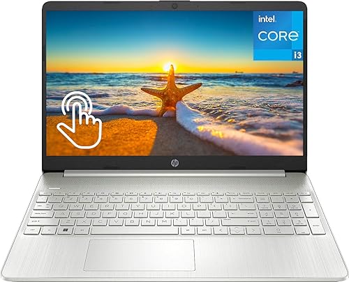 HP 2023 Laptop con pantalla táctil de 15.6 pulgadas, Intel Core i3-1115G4(hasta 4.1 GHz), 16 GB de RAM, SSD PCIe de 1 TB, almohadilla numérica,