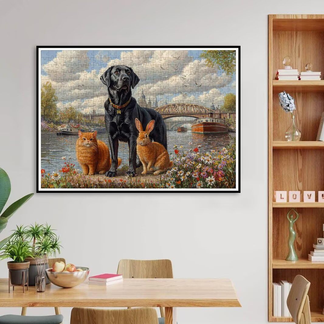 Puzzle 2000 Pezzi, Puzzle Animale per Adulti, 100x71cm, Compact Box -4688