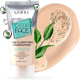 LAMEL Oh My Clear Face Base de cobertura comp...