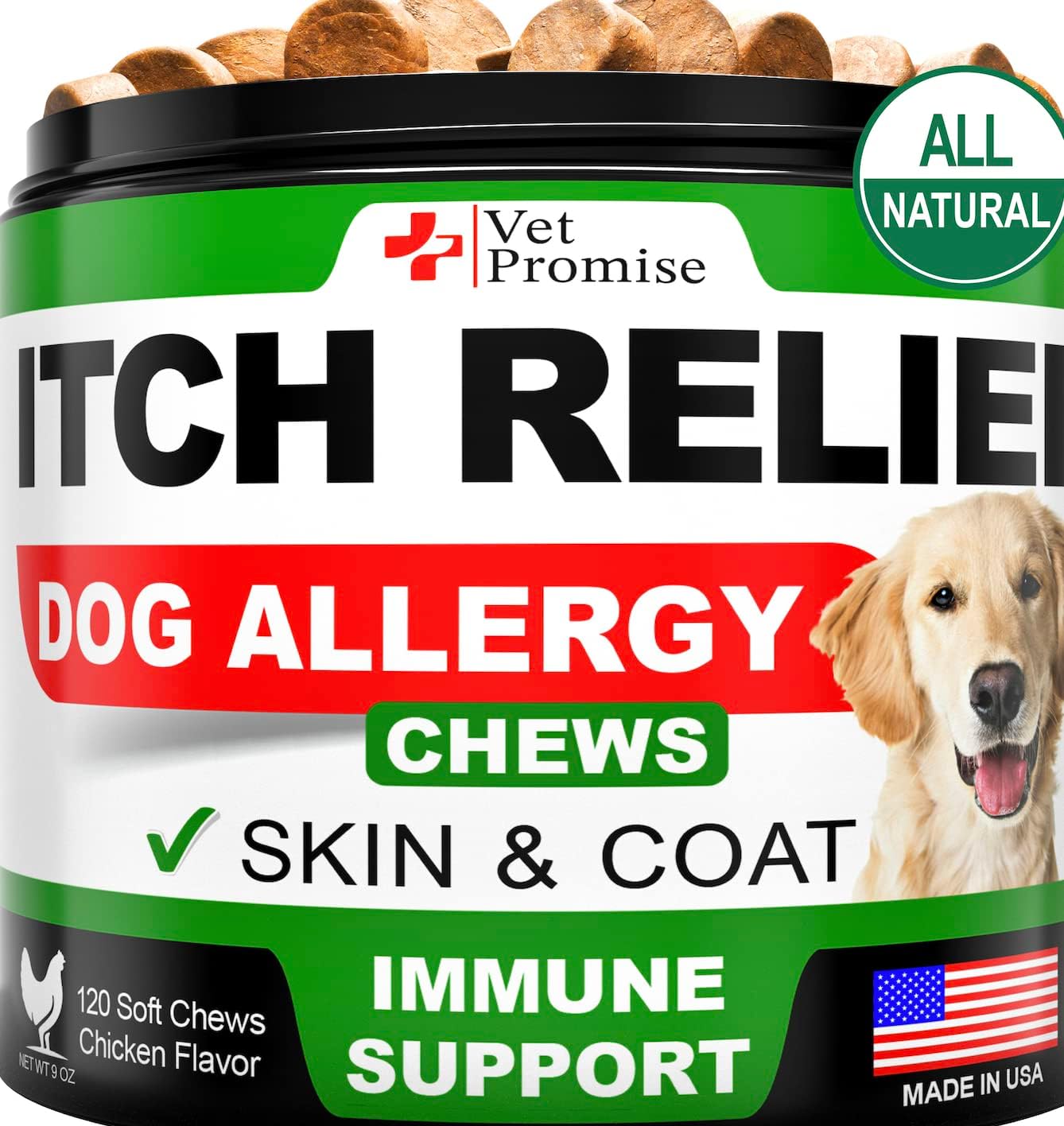 Dog Allergy Chews Itch Relief for Dogs Dog Allergy