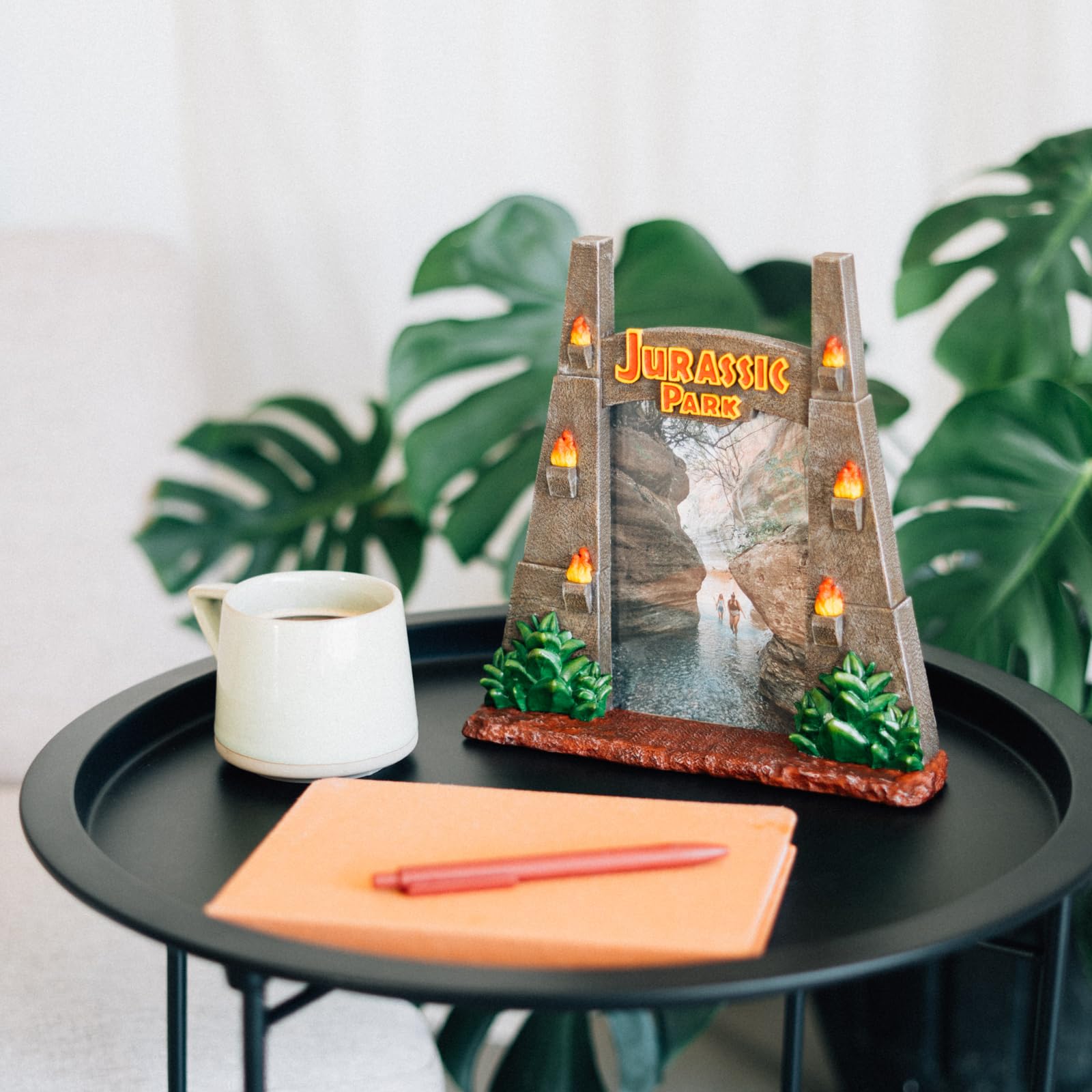 Grupo Erik - Cadre Photo 10 x 15 cm Jurassic Park| Cadre Photo Table Dinosaure, Cadeau Jurassic Park