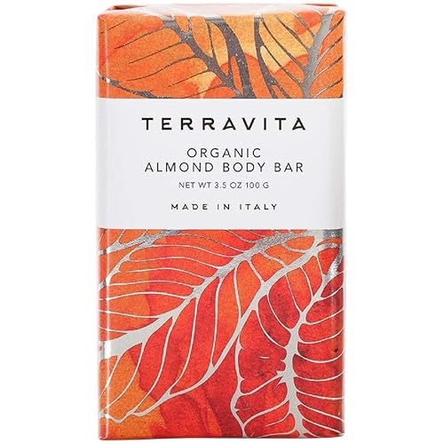 European Soaps 88612AL Terravita Organic Body Bar - Almendra