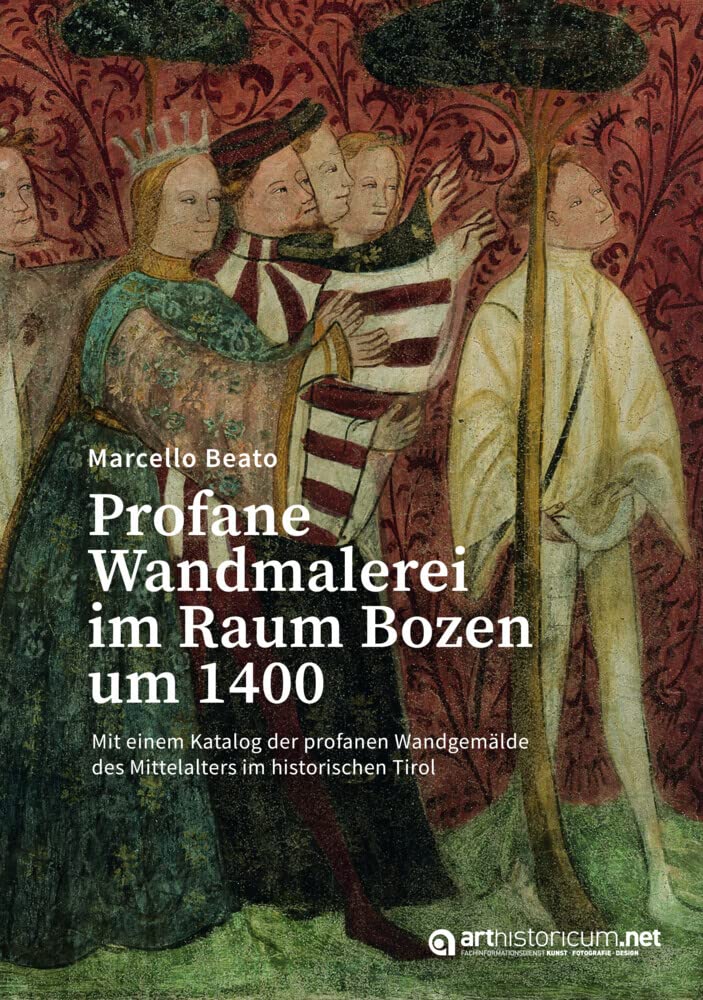 Fresque médiévale profane Bozen Tyrol catalogue art Moyen Âge typo 1400