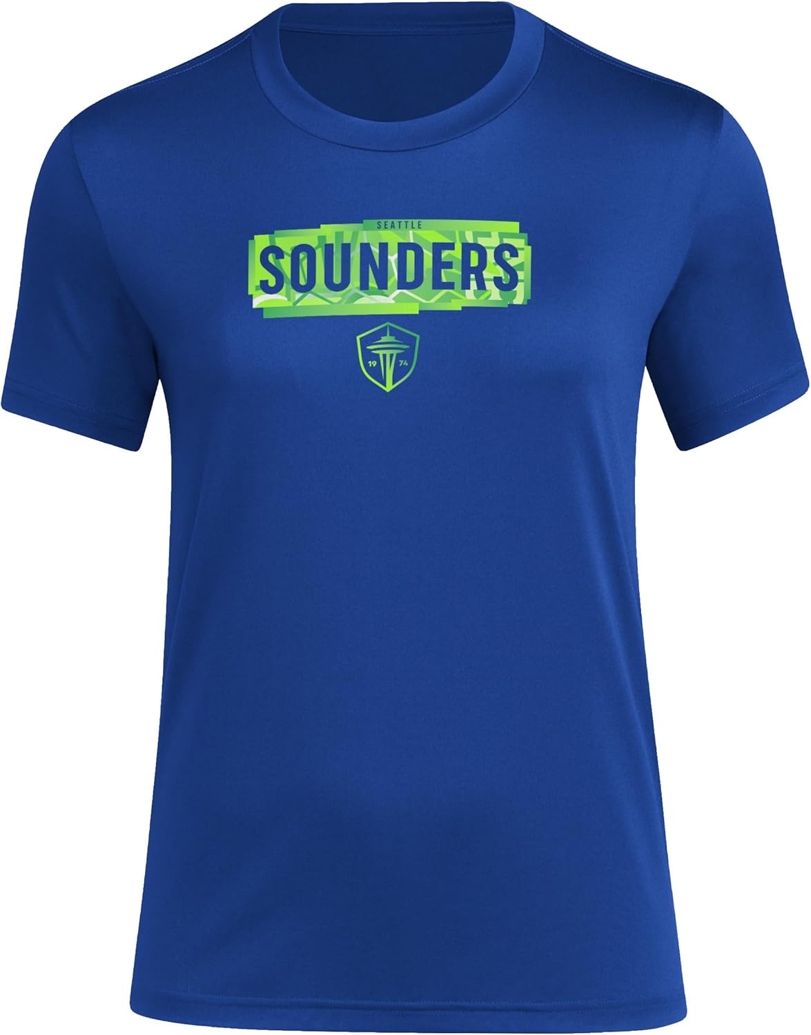 adidas Womens Seattle Sounders MLS Short Sleeve T-Shirt