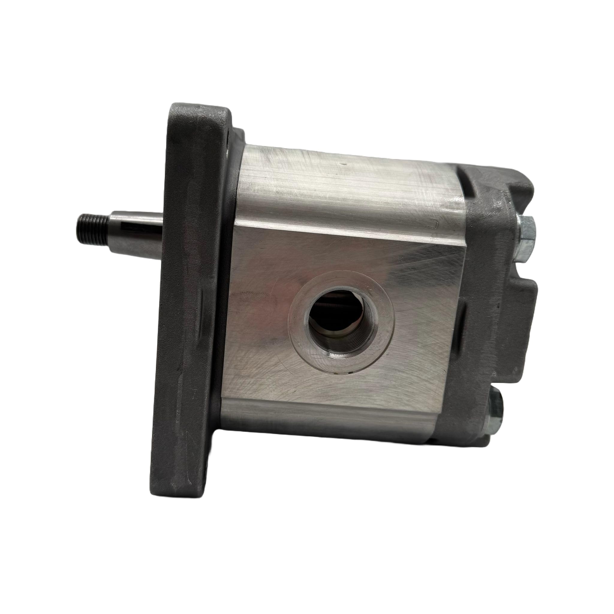 Bomba Hidráulica 45 L/min, Eje Cónico 1:8, Puertos GAS, Brida Europea, Montaje Europeo marca Hydrosila. Bomba para Tractor, Bomba para Prensa Hidráulica y Grupo Hidráulico