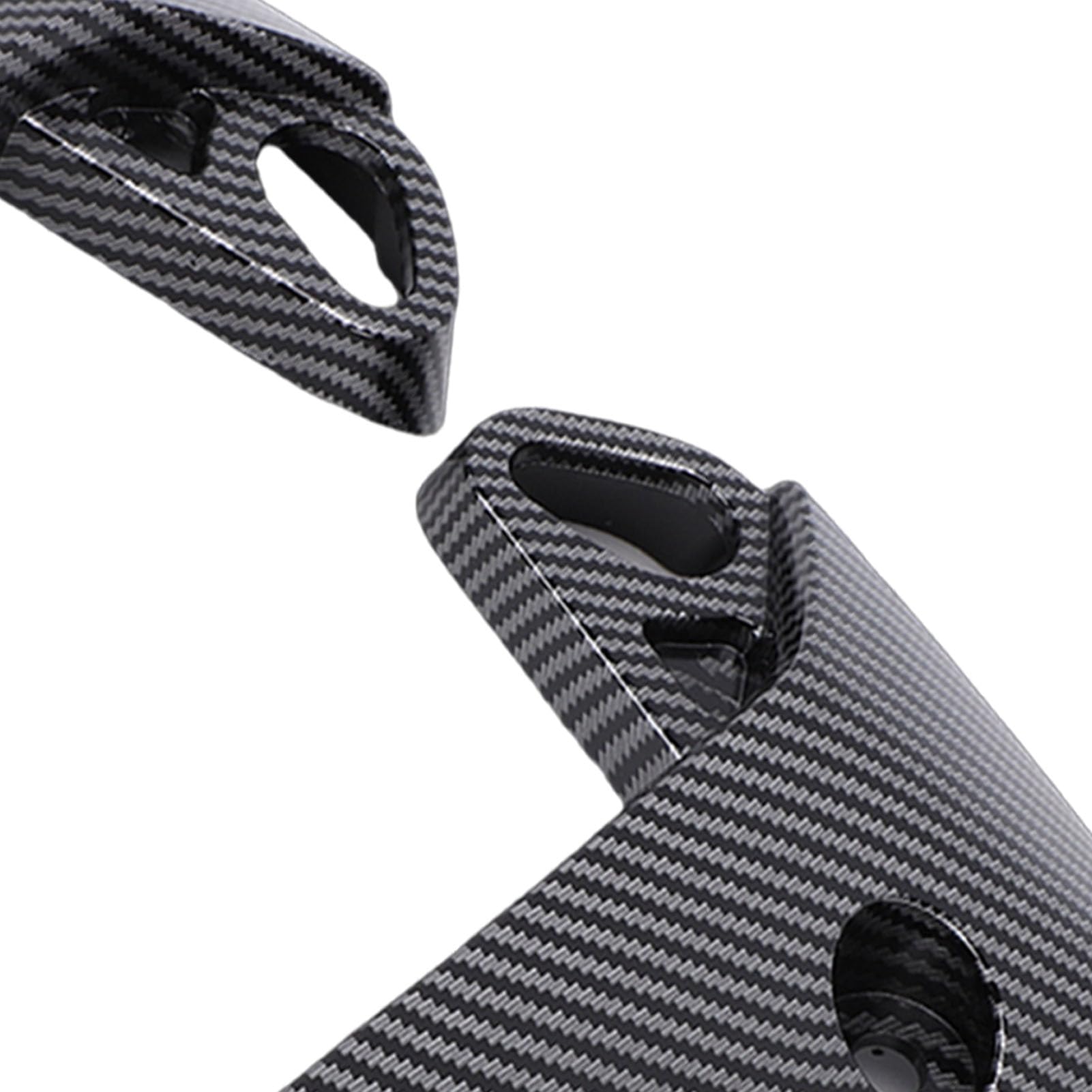 Yctze Carénage de Radiateur de Clignotant Latéral, Remplacement de Haute qualité pour MT-07 2017-2020, avec Couvercle de Protection Distinctif, Idéal pour l'amélioration du Style de Moto