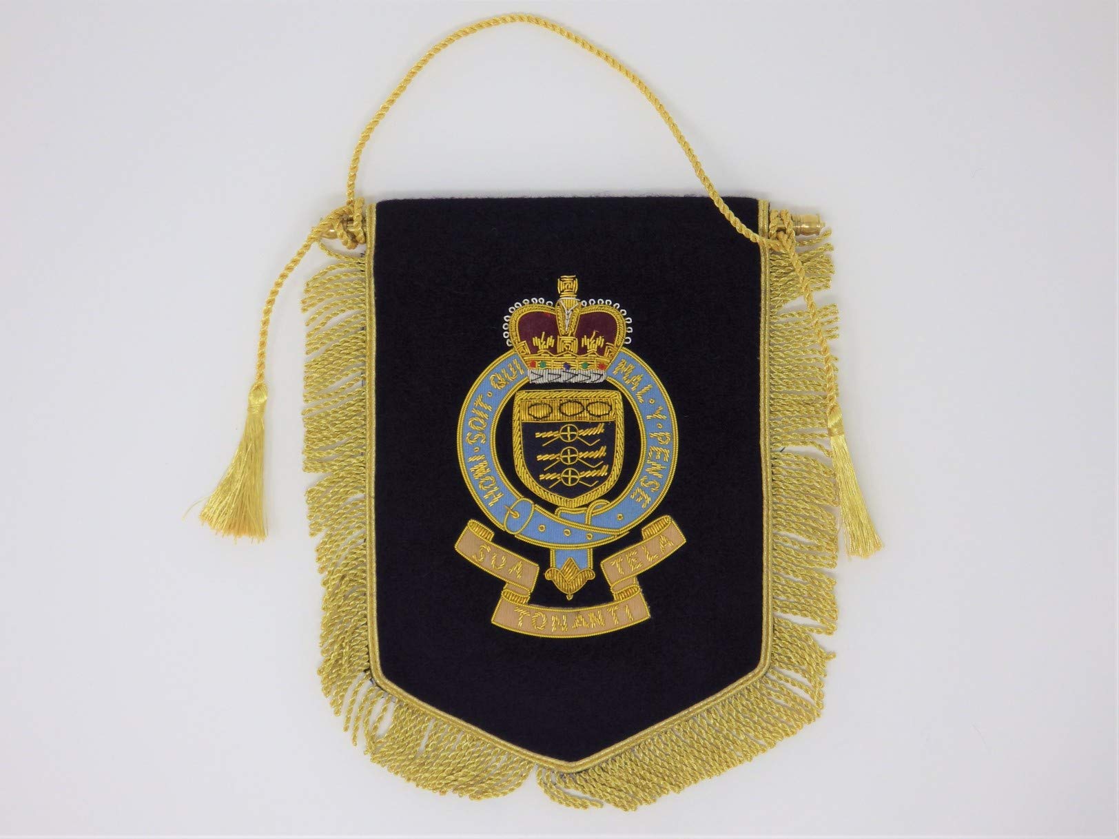 Pendentif insigne de l'armée royale RAOC, médaille acier robuste