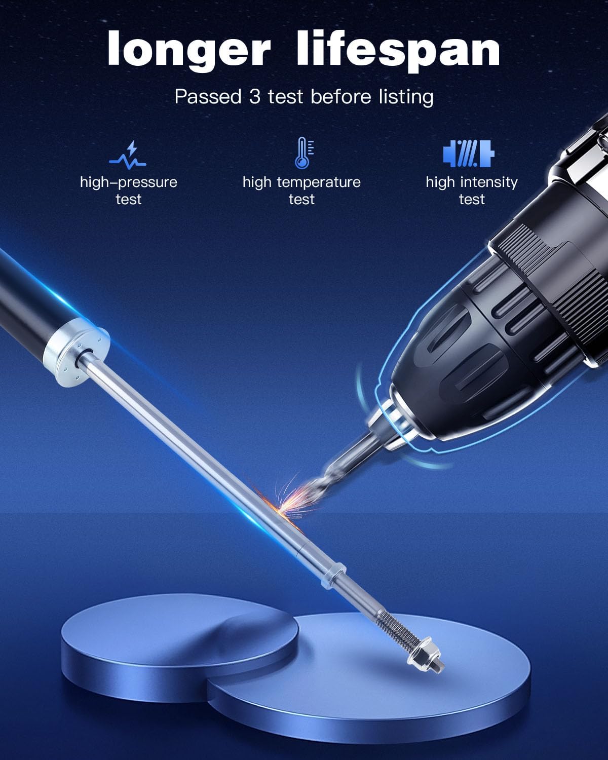 ECCPP Shocks Struts Rear Shocks Absorbers Struts for 2018 for Chevy Beat,2011-2015 for Chevy Spark 348036 5537-2pcs shocks