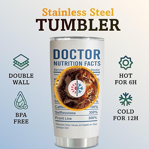 Miniatura 5 de Regalos personalizados para médicos  Graduación de la escuela de medicina y regalos de agradecimiento al Dr.  Regalos para médicos masculinos taza