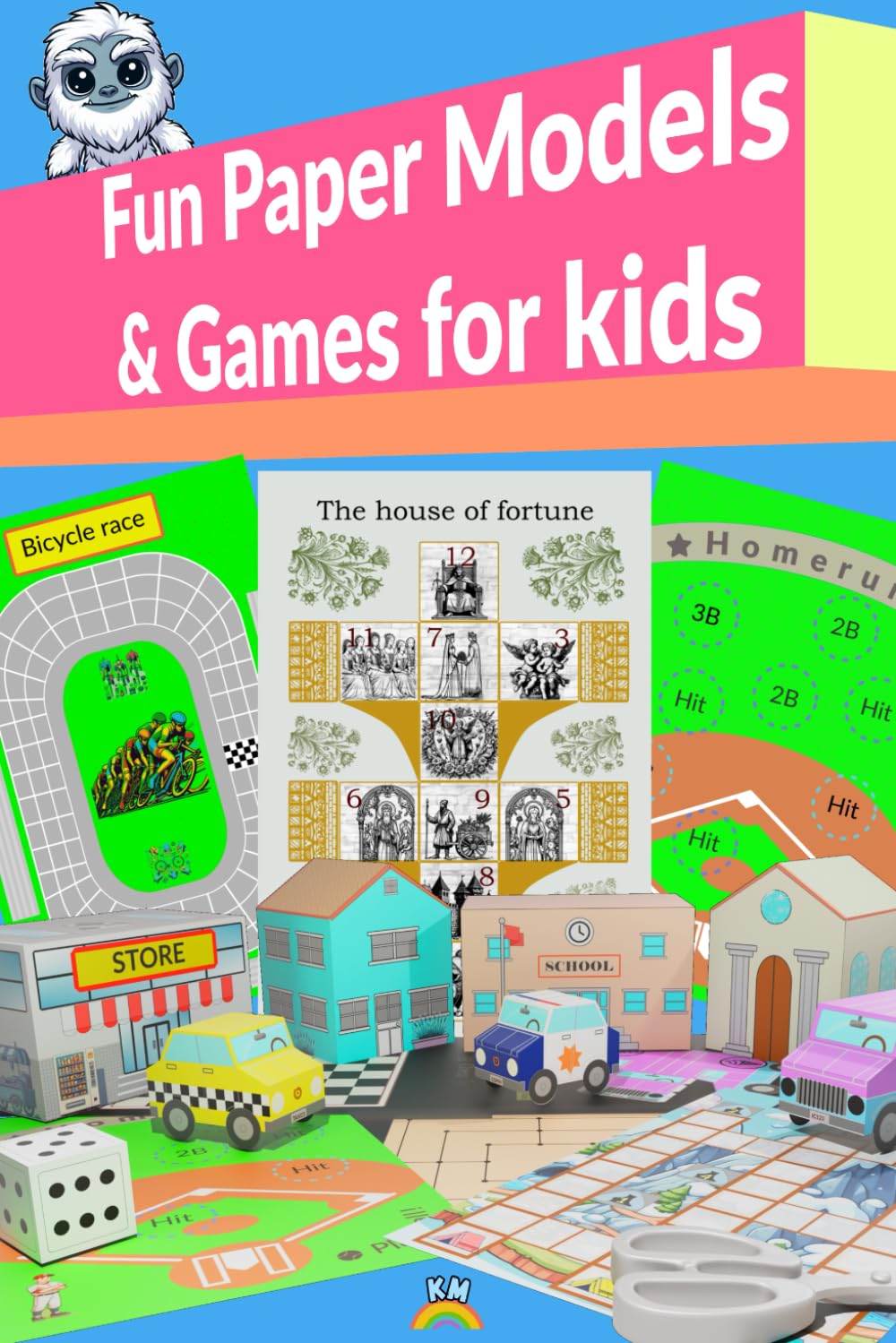 Fun Paper Models & Games for kids