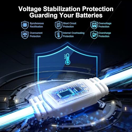 Miniatura 6 de Cargador de panel solar de 6 W para cámaras de seguridad al aire libre. Micro USBUSB - CDC (35 x 135) se adapta a cámara EufyWyzeRing, cable de 9.8