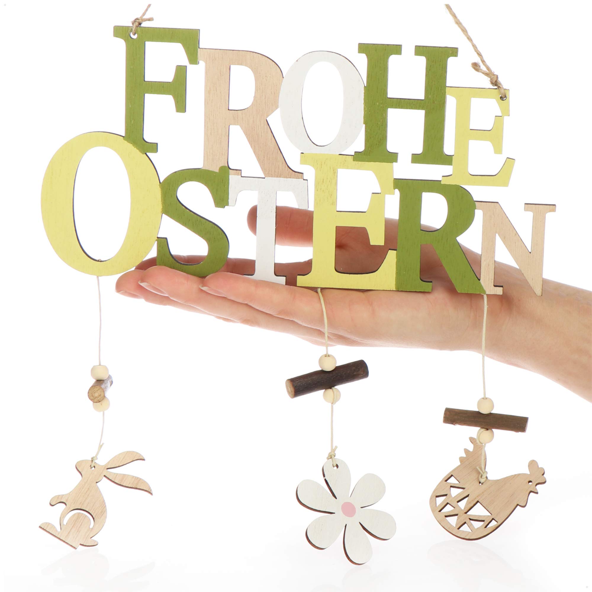Frohe Ostern Türabdeckung 180x90 Cm – Osterhase Türdeko, Wasserdicht, Wiederverwendbar