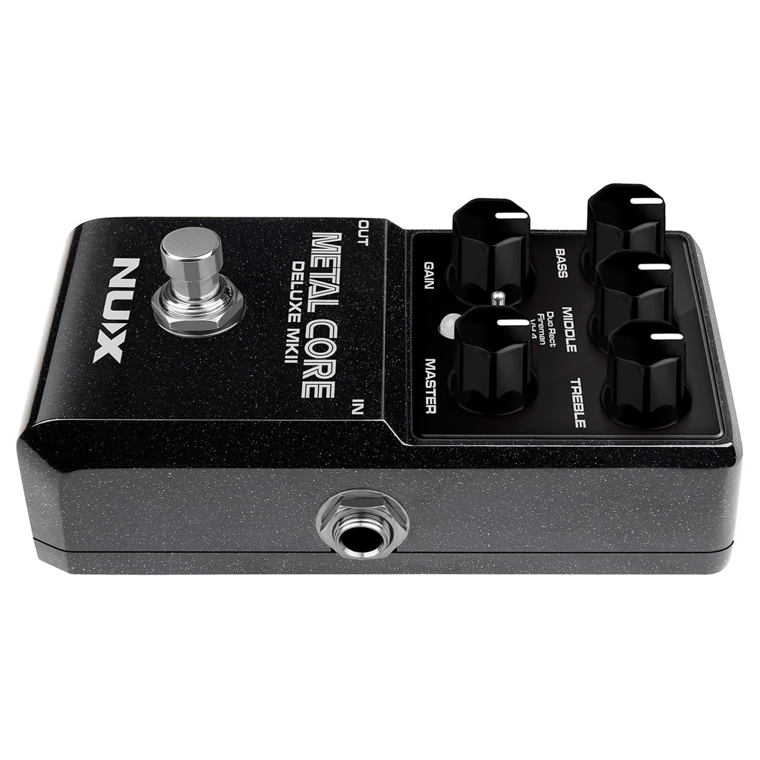 NU-X | Metal Core Deluxe mkII Pedale Con 3 Selezionabili Ad Alto Guadagno Valvole Amp Modelli
