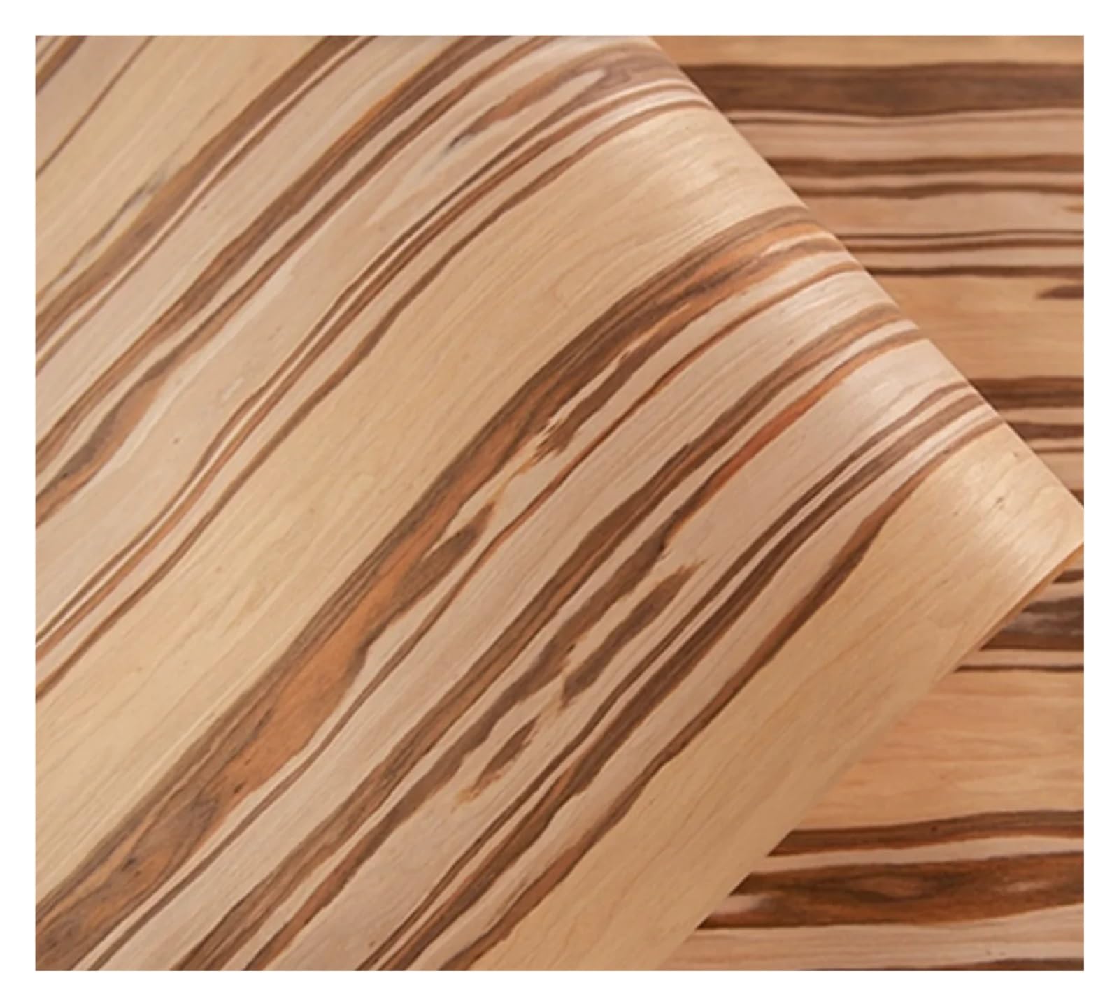 Ręcznie robione drewno, okleina syntetyczna z drewna jabłoni 2,5 mx 580 mm x 0,25 mm do dekoracji mebli