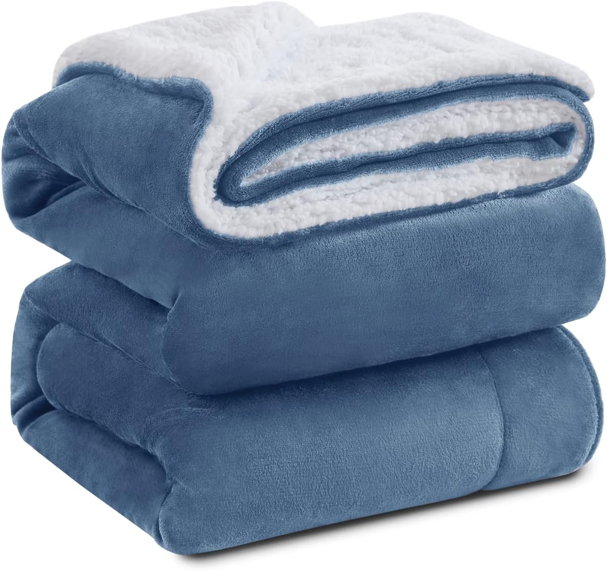 KAWAHOME Sherpa Fleece Blanket Queen Size Winter Heavy