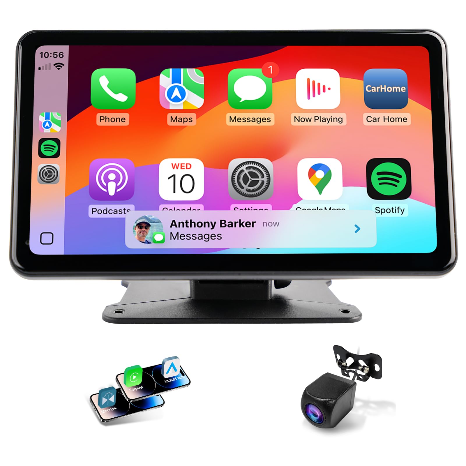 schermo wireless android auto 7