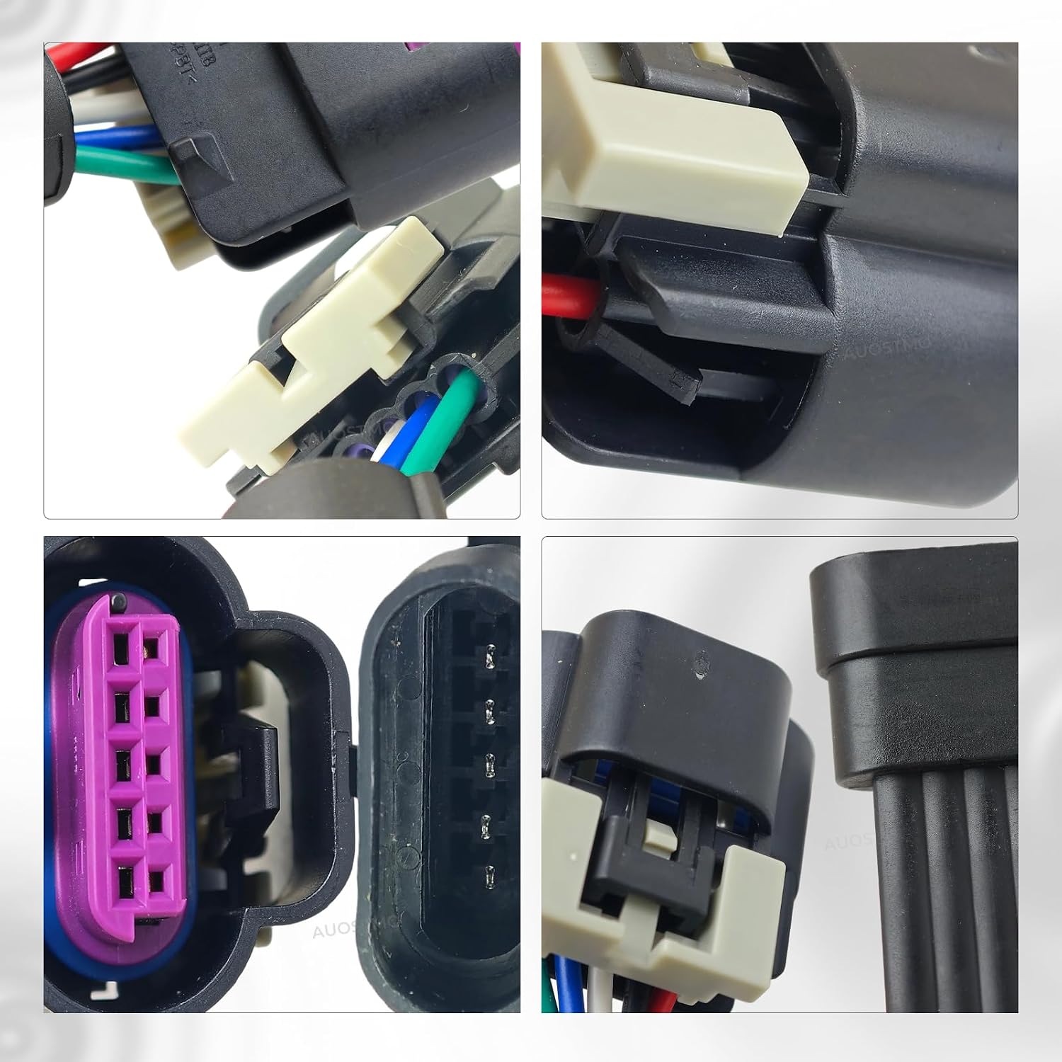 Mass Air Flow MAF Sensor Connector Extension Harness, 65CM, 5-Wire/5-Pin, Fits LS1 LS2 LQ4 & 4.3L 4.8L 5.3L 6.0L 8.1L GM Trucks, Mass Air Flow Extension Only, Plug-and-Play, Not an Adapter