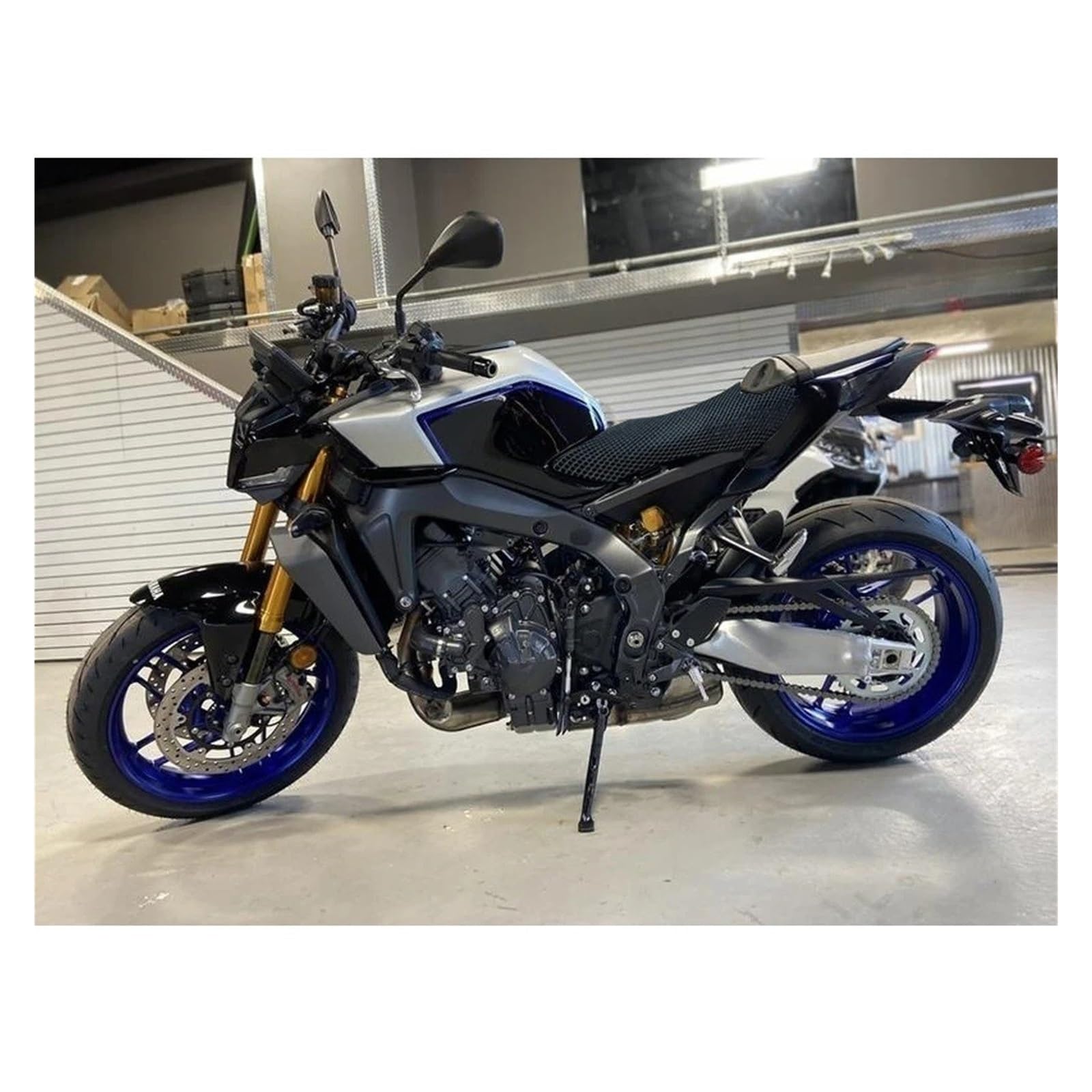 Motociclo Coprisedile Cuscino Per Yam&aha MT 09 Coprisedili Per Moto MT-09 MT09 3D Flusso D'aria A Nido D'ape Maglia Proteggi Cuscino Tessuto Di Nylon Sella 20224-2025
