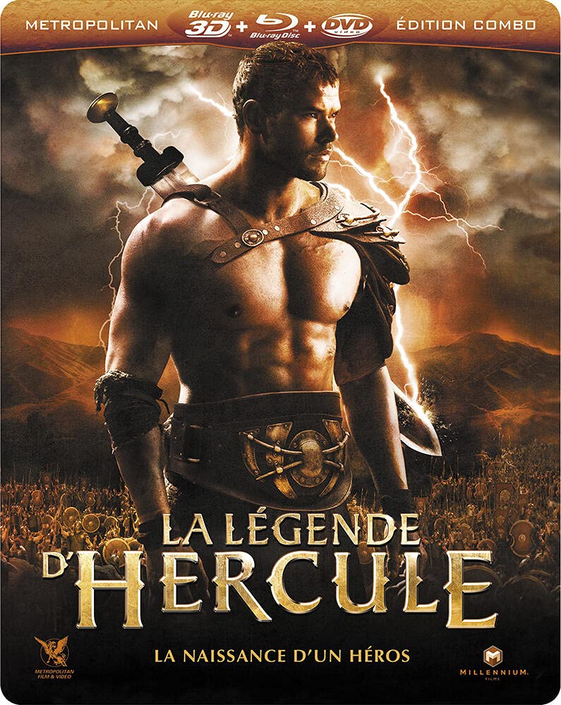 La Légende d'Hercule [Combo 3D + Blu-Ray + DVD-Édition boîtier SteelBook]