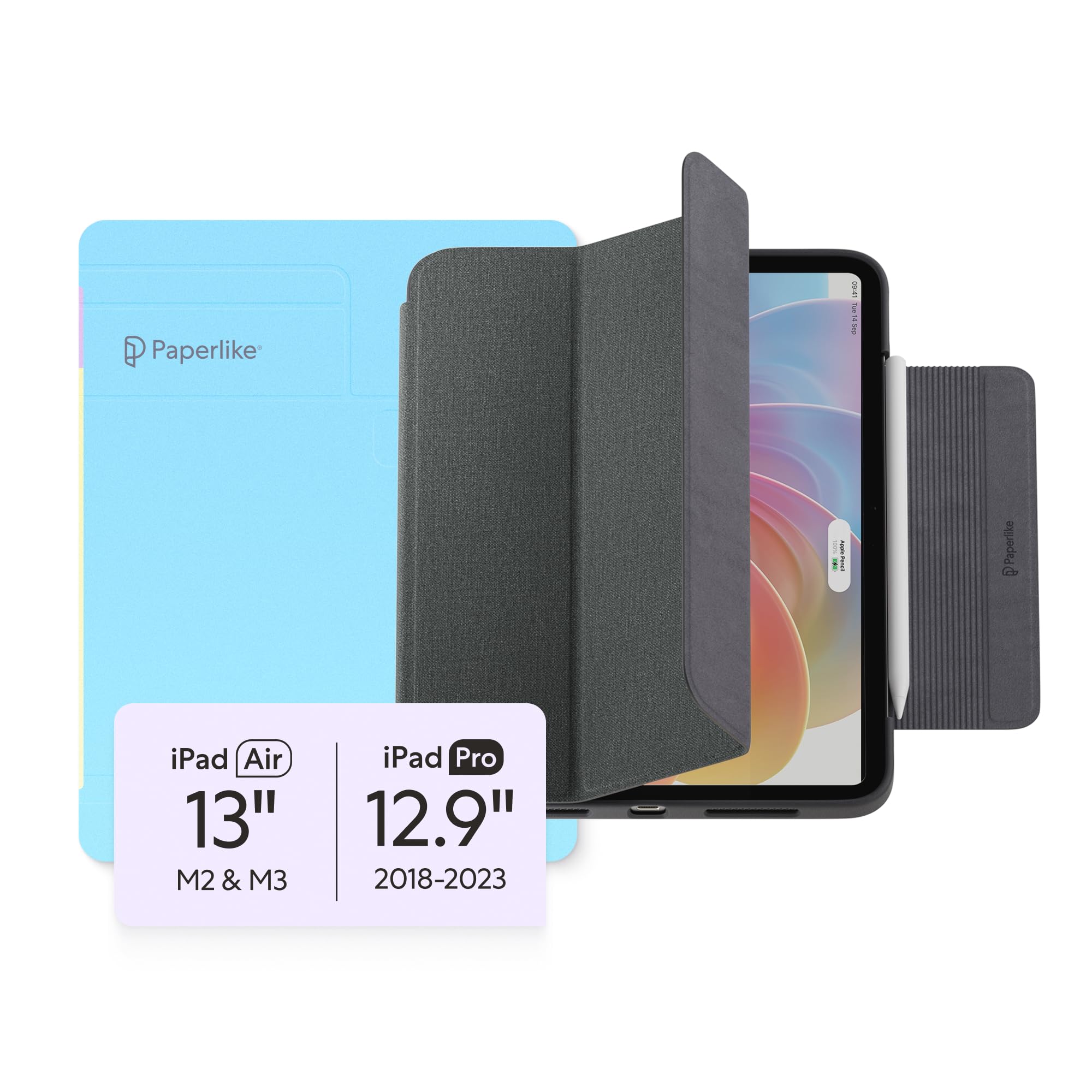 Bumper Case for iPad Air 13” (M3 2025 / M2 2024) & iPad Pro 12.9” (2018-2023) - Robust and Durable Protective case with Slim Design