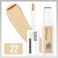 Vista 33 de Maybelline Maquillaje corrector líquido Super Stay, corrector de cobertura completa, hasta 30 horas de uso, resistente a la transferencia, acabado