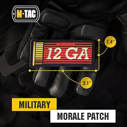 Miniatura 8 de M-Tac 223 Parche táctico de moral  Sujetadores de gancho impresos de combate del ejército (negroGID 223)