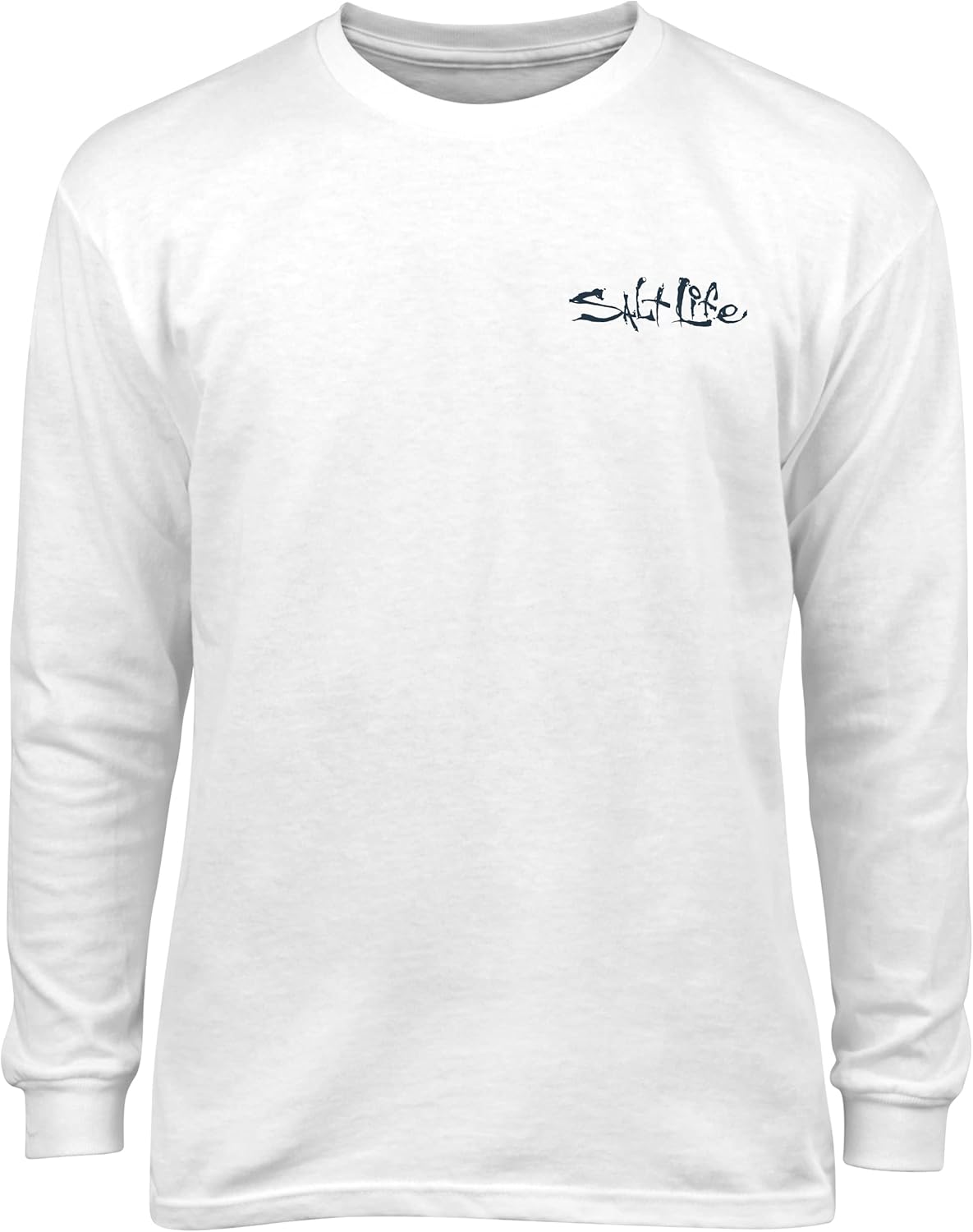 Salt Life Girls Youth Liquid Depth Badge Long Sleeve Tee - Image 2