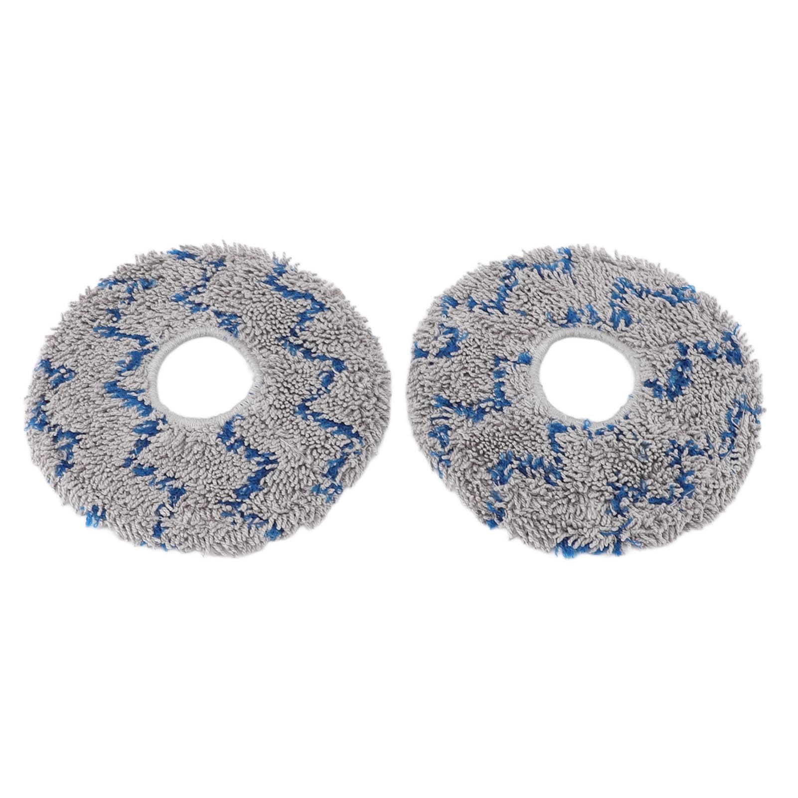 6PCS Robot Vacuum Mop Pads V10 V12 W11 - Panos de Limpeza de Tecido Granular