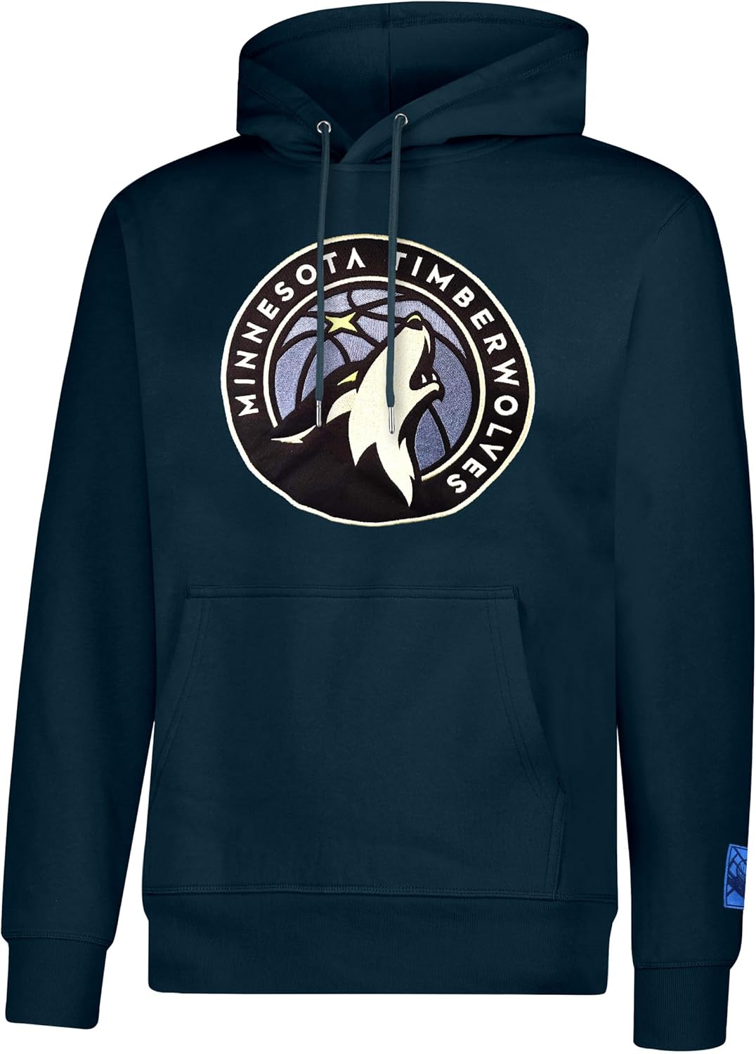 ウルトラゲーム 大人用 NBA 公式 クラシック 刺繍 パーカー スウェットシャツ ミネソタ ティンバーウルブズ チームカラー XL