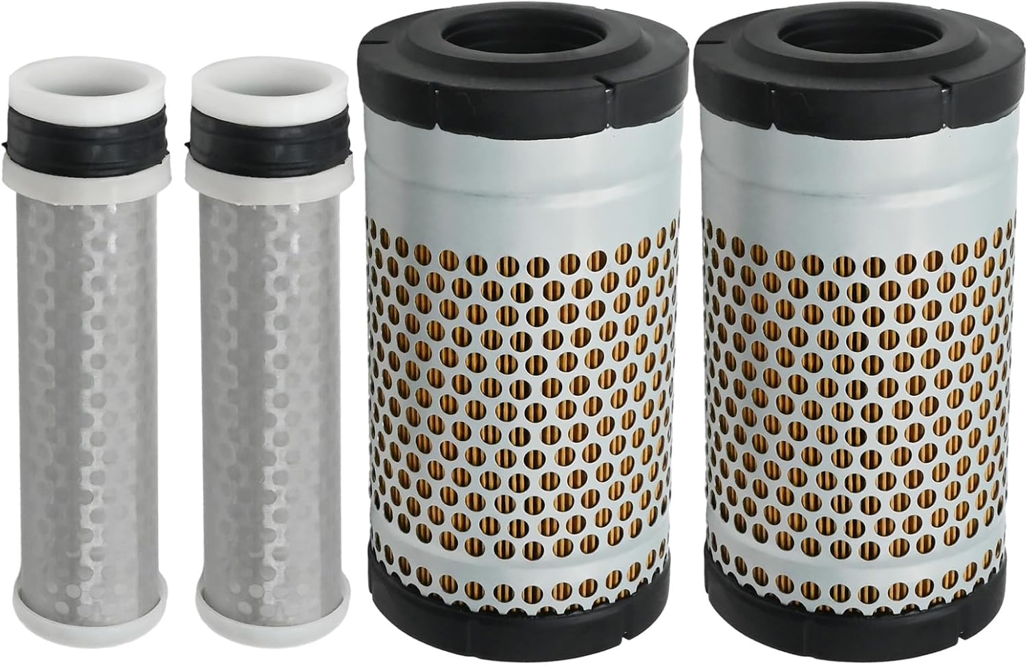 2 Set 6C060-99410 Air Filter, Replacement for Kubota B1410 B1610 B2710 B1700 B21 B2100 B2301 B2320 B2400 B2410 B26 B2601 Models, Replaces 6C060-99414