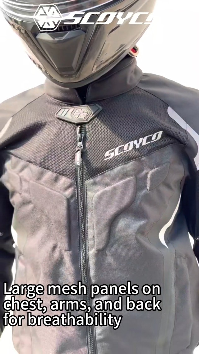 Amazon.com: Scoyco Motorcycle Jacket Men with 7 PCS CE Certified
