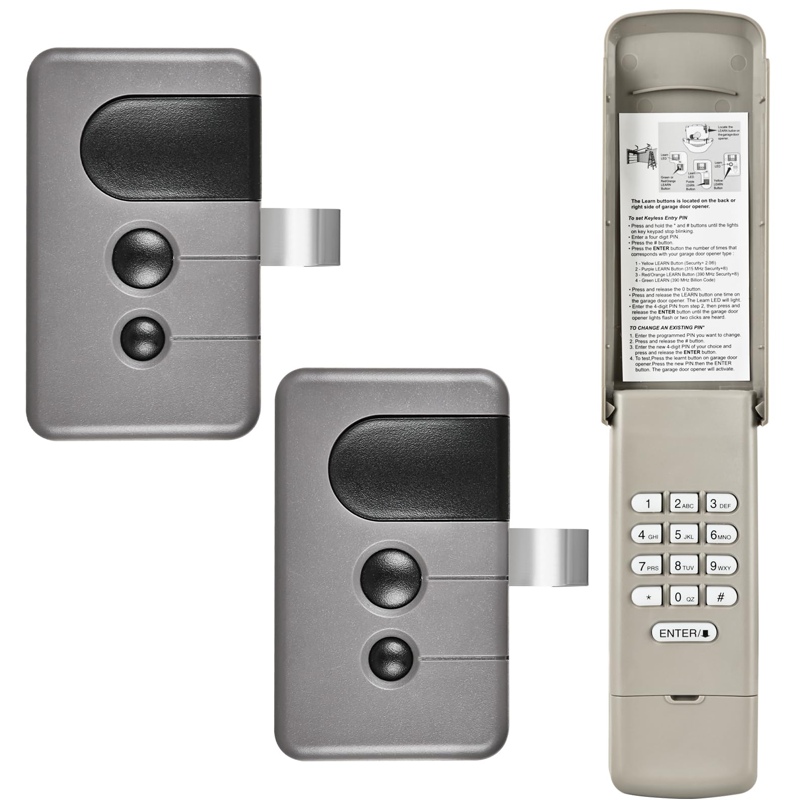 Amazon.com: 2 for Craftsman/liftmaster/Chamberlain 315 Garage Door