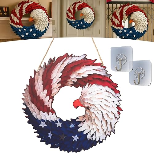 250th Anniversary Eagle Wreath, Eagle Wreath American Flag, 2026 USA 250 Brave W