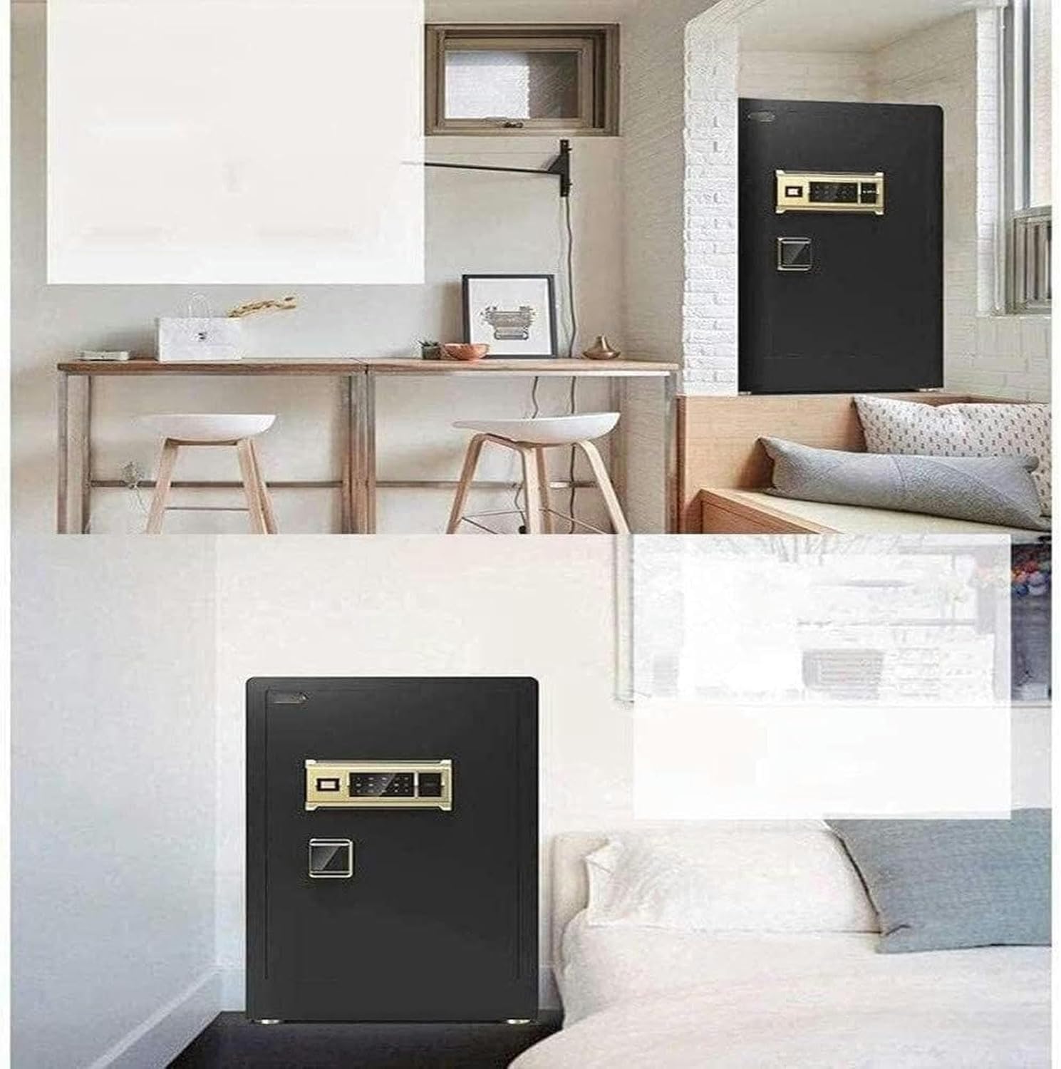 Wall Boxes Strong Boxes for CABINETS Strong Boxes BIOMETRIC Box Electronic Digital Box All The Study Study Bedroom BASKER Boxes with Password for