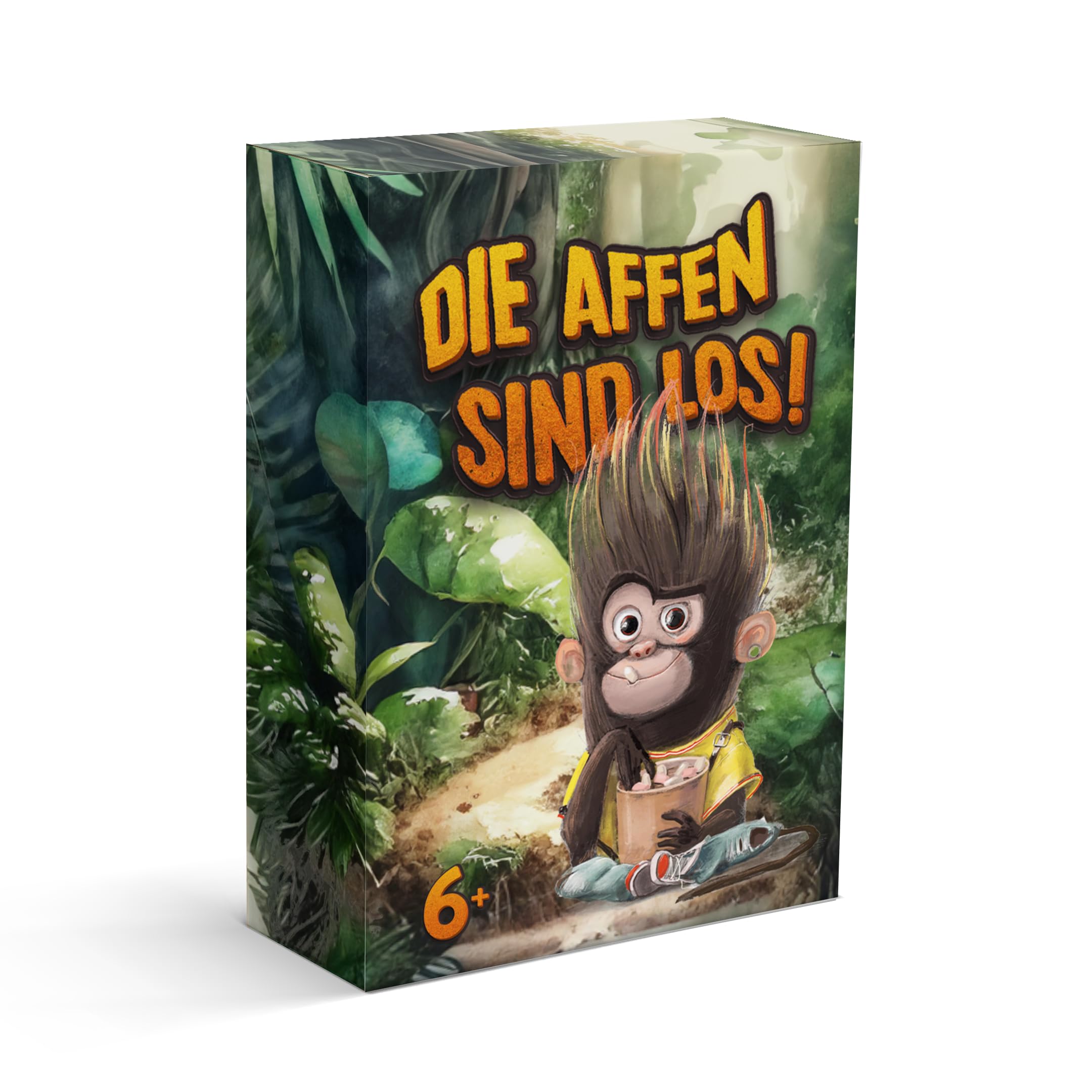 Quart DE Affe – Gesellschaftsspiel Mit Bluff & Buchstaben Für 2–8 Spieler Ab 10 Jahren