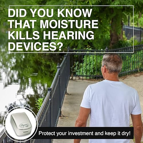 Miniatura 2 de Zephyr by Dry & Store Secador/deshumidificador de instrumentos auditivos | para el cuidado y mantenimiento de audífonos | Procesadores cocleares |