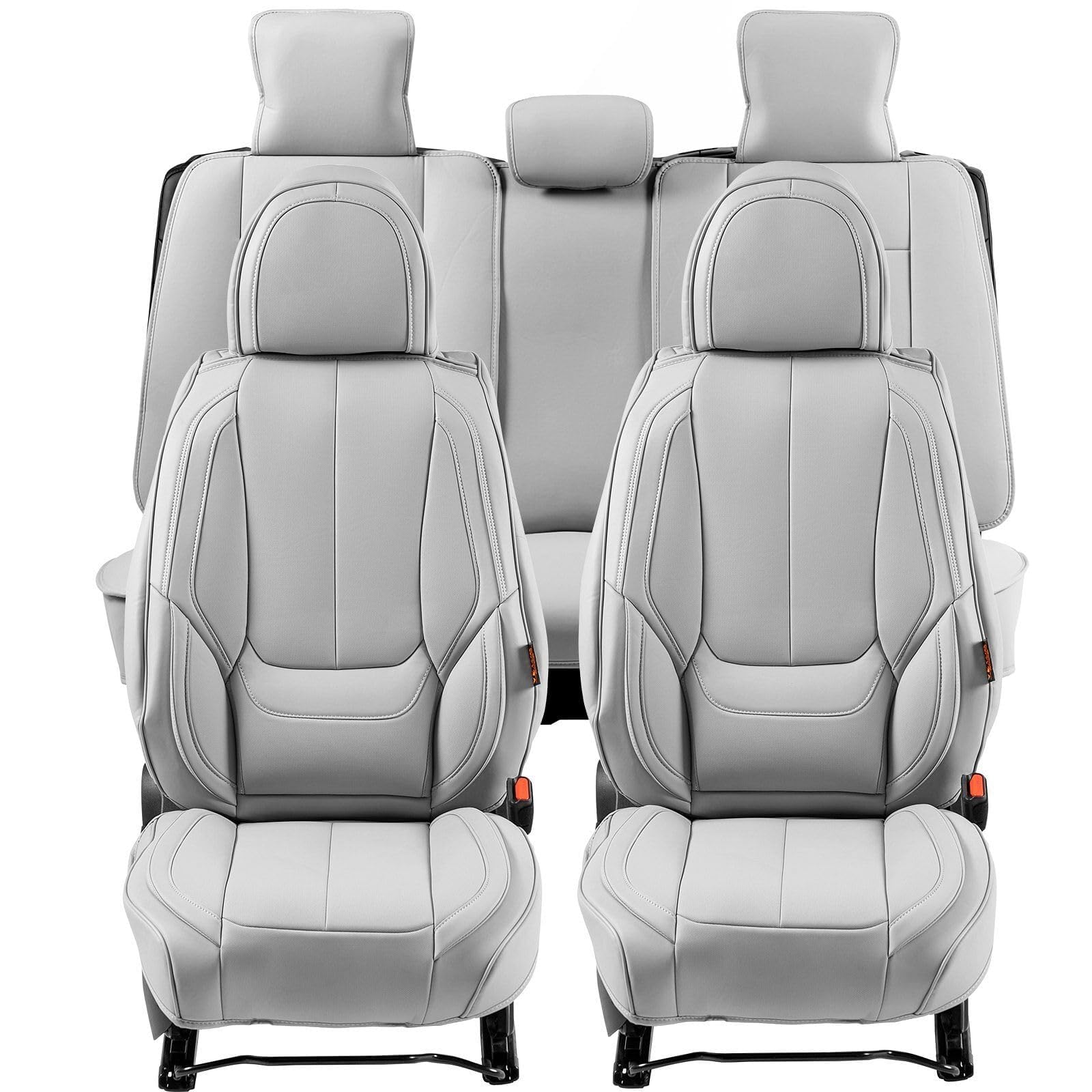 VEVOR-Sitzbezüge, universelle Autositzbezüge, Vorder- und Rücksitz, 13-teiliger Kunstleder-Sitzbezug, vollständig geschlossenes Design, abnehmbare Kopfstütze & Airbag-kompatibel, Autos, SUVs, Lkws