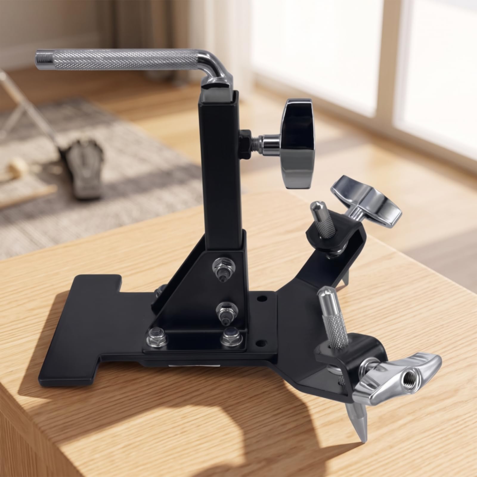 Gralara Supporto Resistente Stativo Professionale Hardware per Batteristi, Studenti di Musica, Studio