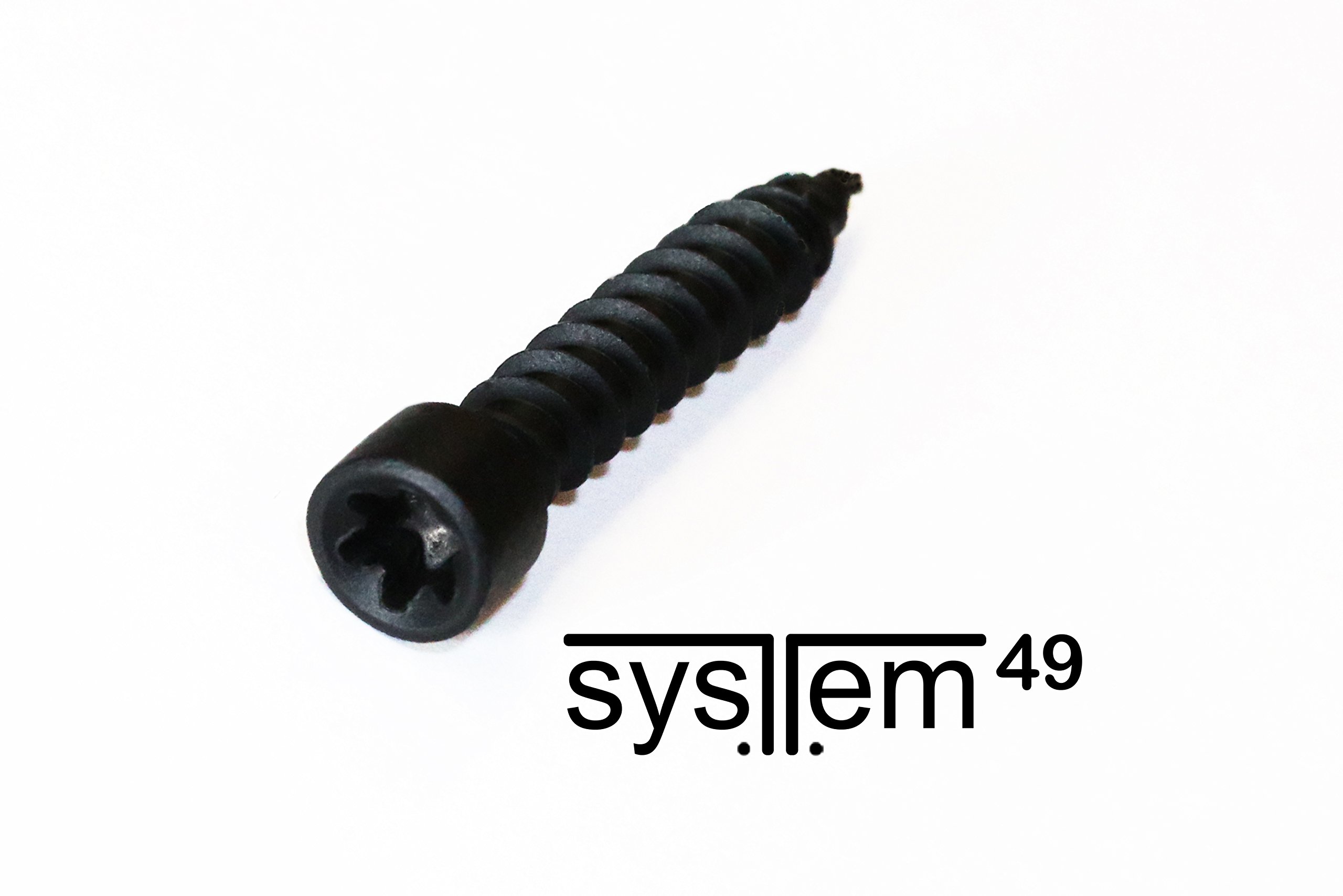 25 pezzi WPC/BPC Sistema Start/endclips 49 con viti + Bit/Clip/fissaggio/fermaglio/per il montaggio della assi da terrazza con scanalatura laterale di Gartenwelt Riegelsberger