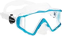 Vista 4 de Cressi Máscara grande de visión amplia para buceo y snorkel Pano 3: diseñado en Italia