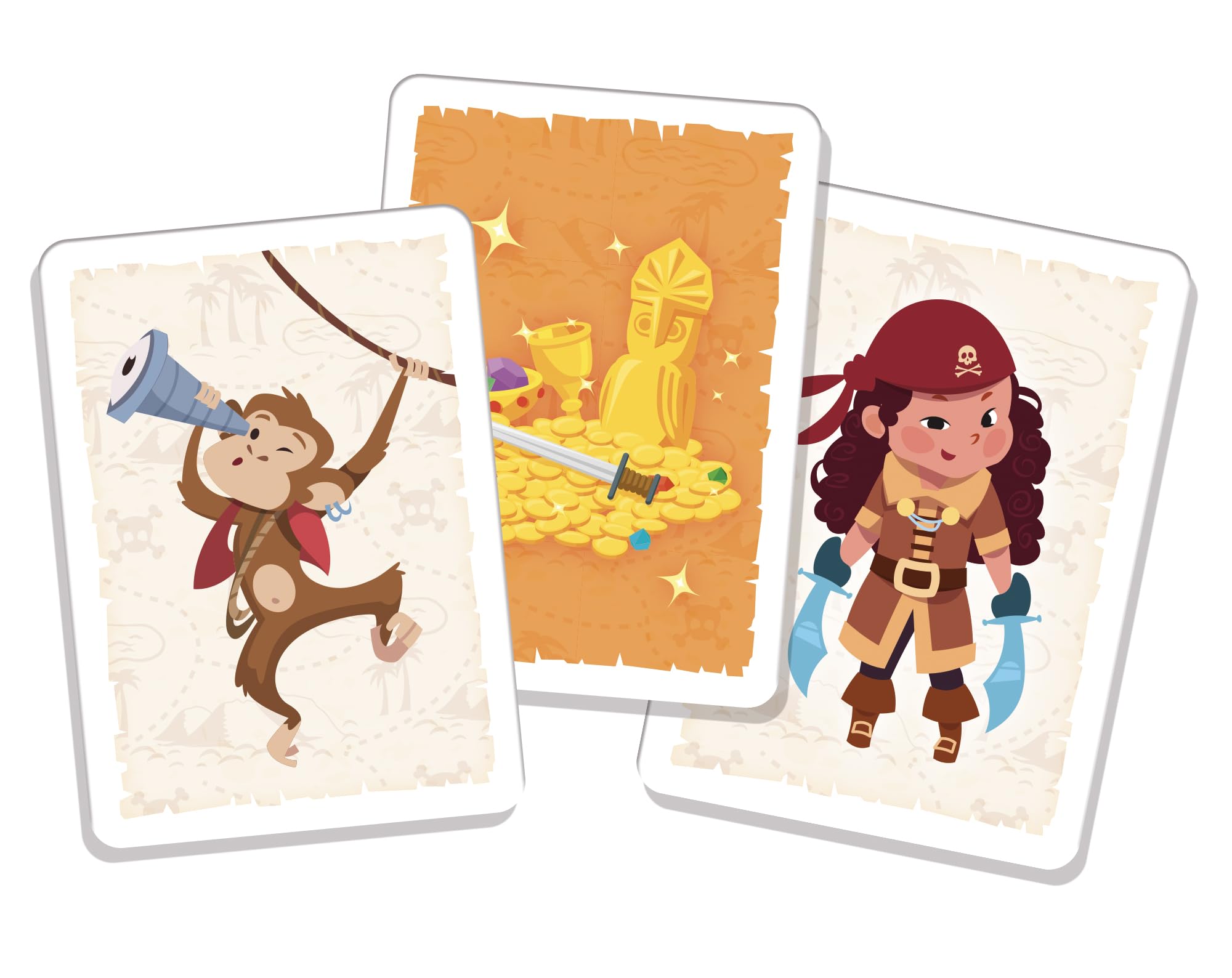 Liscianigiochi- Ludoteca Le Carte dei Bambini all'arrembaggio, 106035, Multicolore