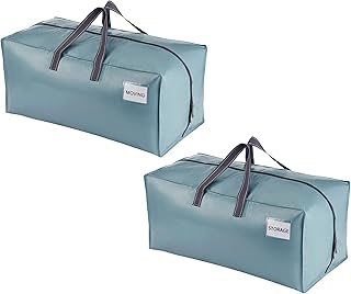 VENO 2 Pack Moving Bags w/Backpack Straps, Heavy Duty, Moving Boxes Alte...