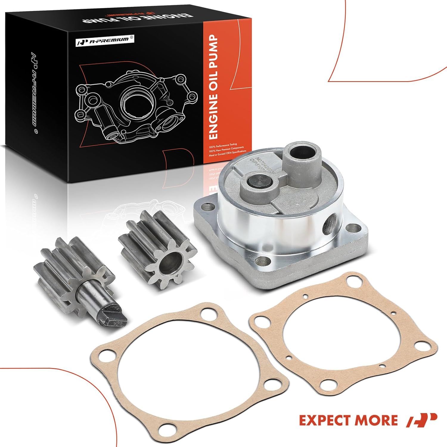 A-Premium Engine Oil Pump - Compatible with Volkswagen Beetle 1969 1970 1971