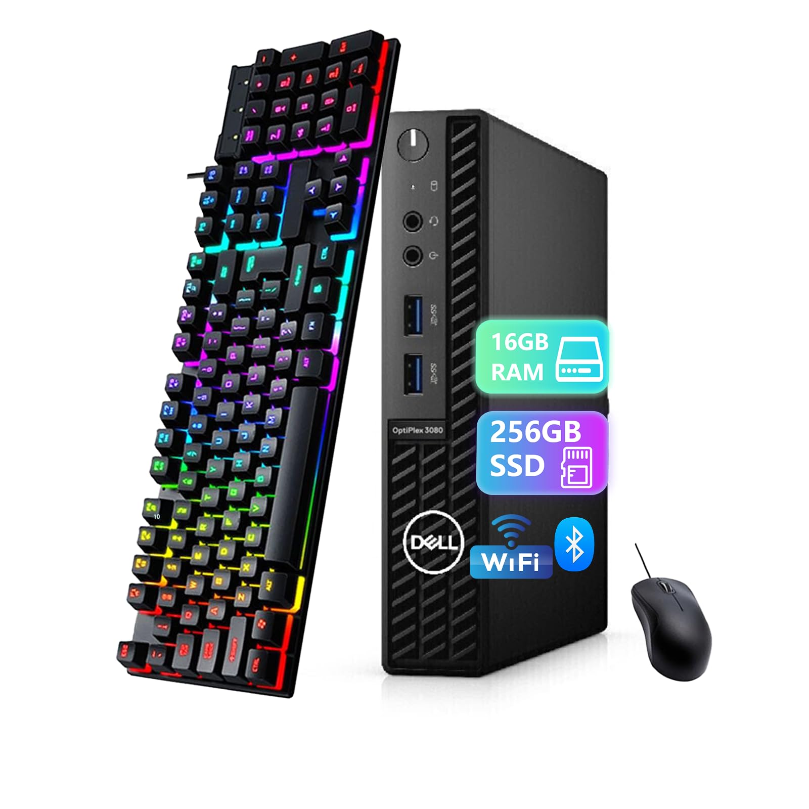 Amazon.com: Dell Optiplex 3080 Mini pc Core i5-10500T, 16 GB de